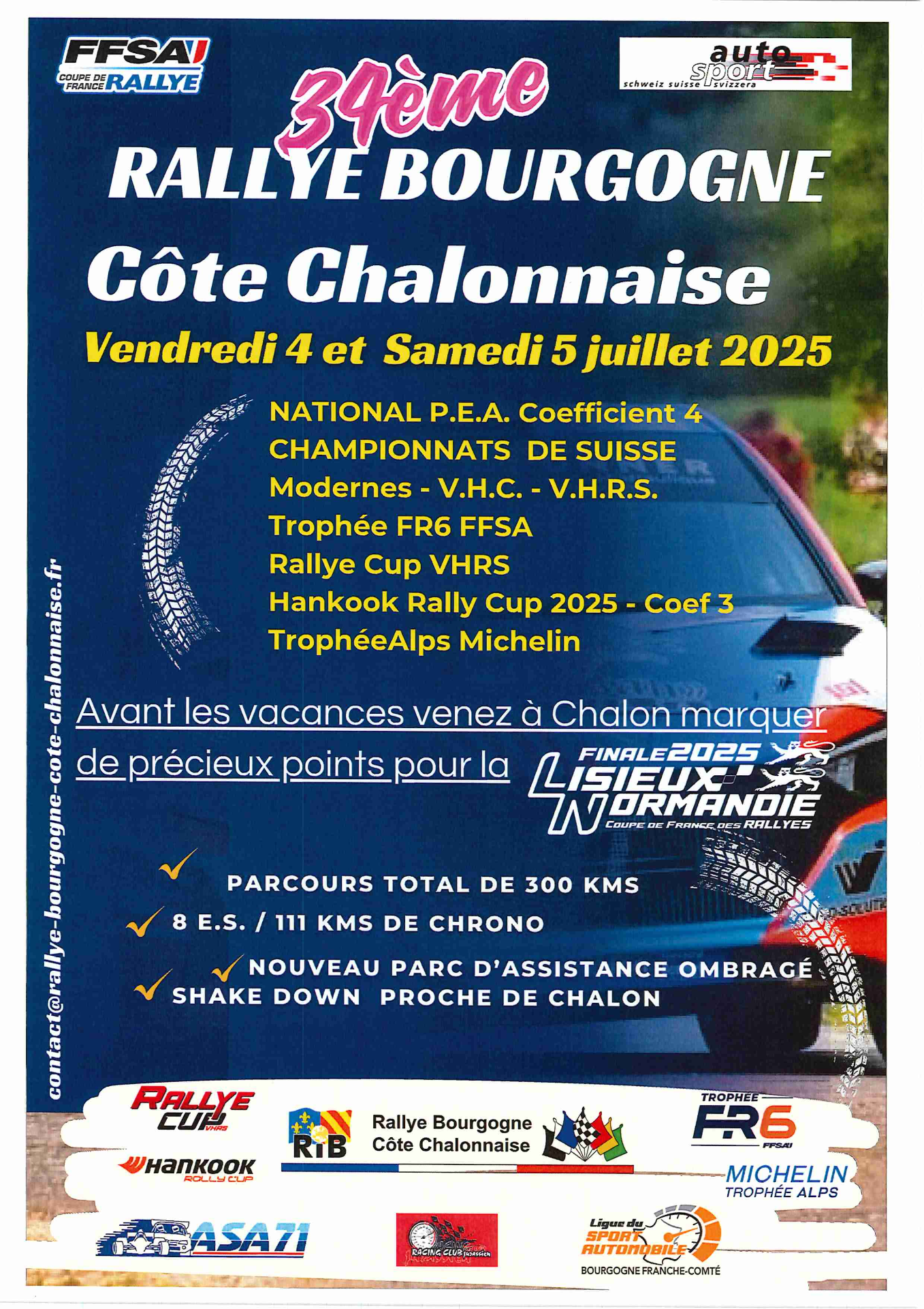 RALLYE DE LA CÔTE CHALONNAISE